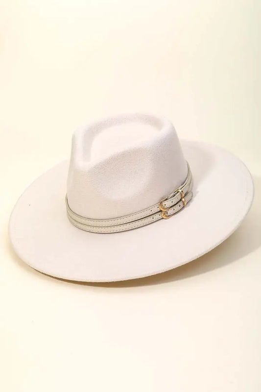 Double Strap Western Hat